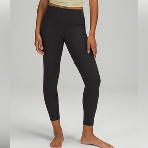 Lululemon wunder under crop leggings